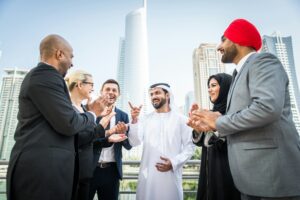 Business team in Dubai